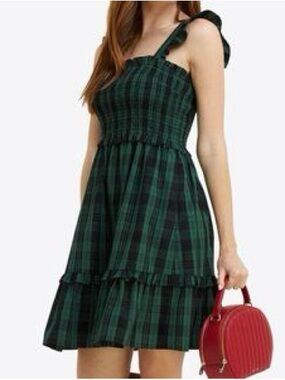 👗Draper James Shania Tartan Mini Dress 👗
